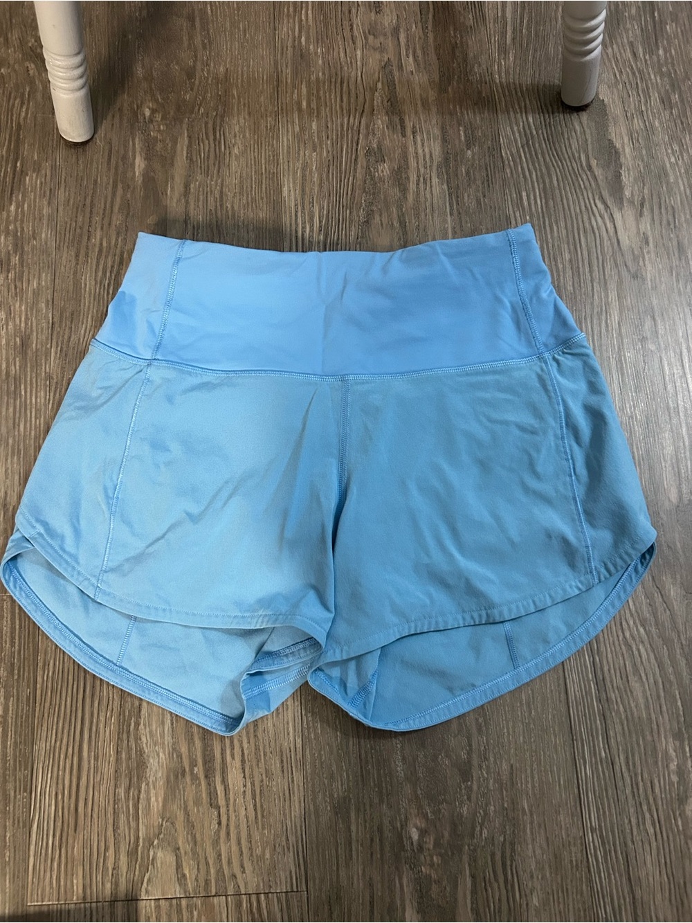 Lululemon Light Blue Women's Active Running Shorts